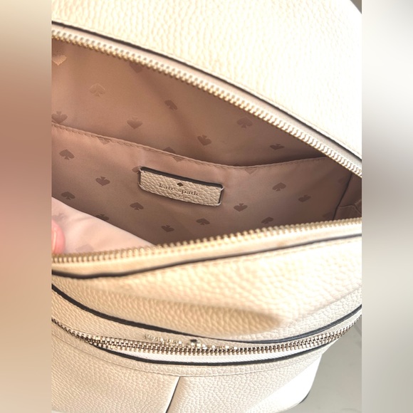 KATE SPADE: Karina Medium Leather Backpack - Ivory - Picture 6 of 6